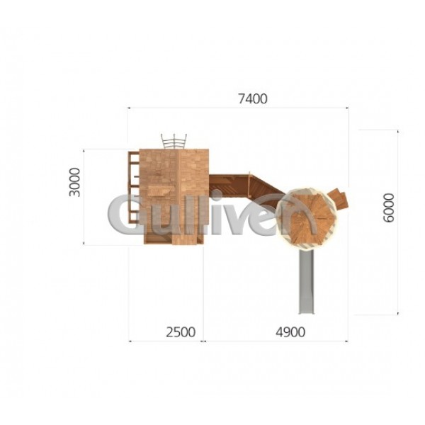 Ігровий комплекс "Маяк Посмішок"