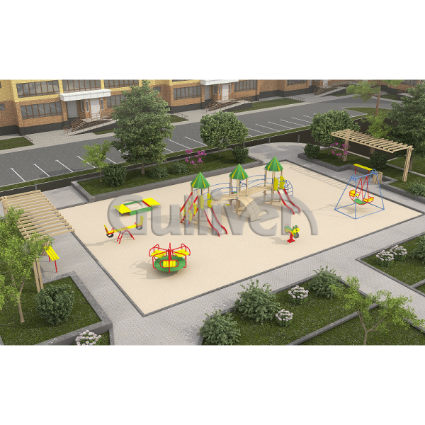 Проект майданчика у м. Ужгород 8x8