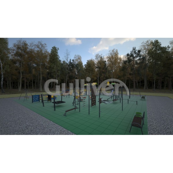 Проект майданчика у м. Рівне 20x20