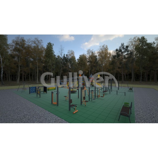 Проект майданчика у м. Рівне 20x20