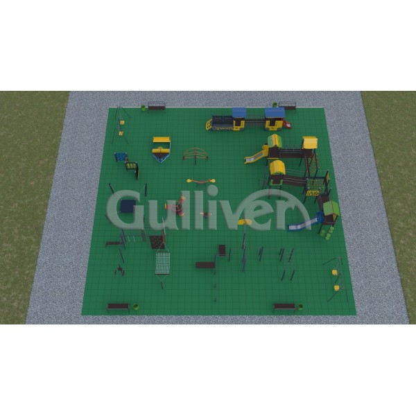 Проект майданчика у м. Рівне 20x20