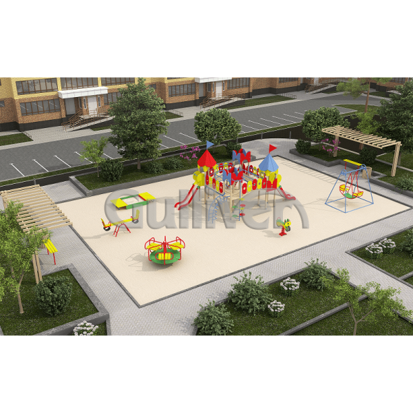 Проект майданчика у м. Вінниця 8x8